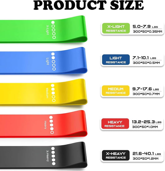 5 Pis Exercise Band