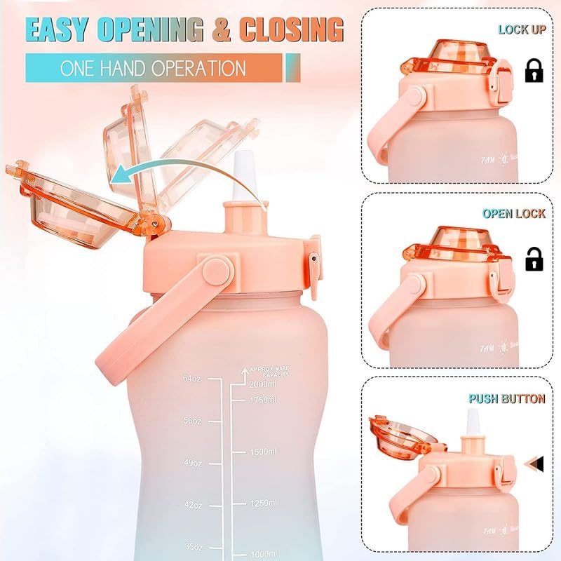 Timer Motivational Bottle 2 Liter