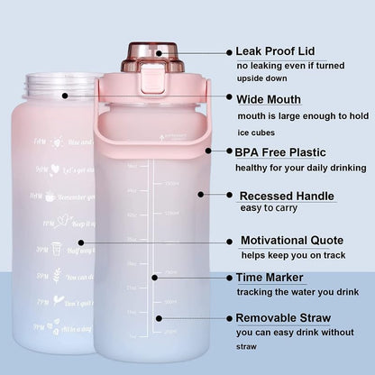Timer Motivational Bottle 2 Liter