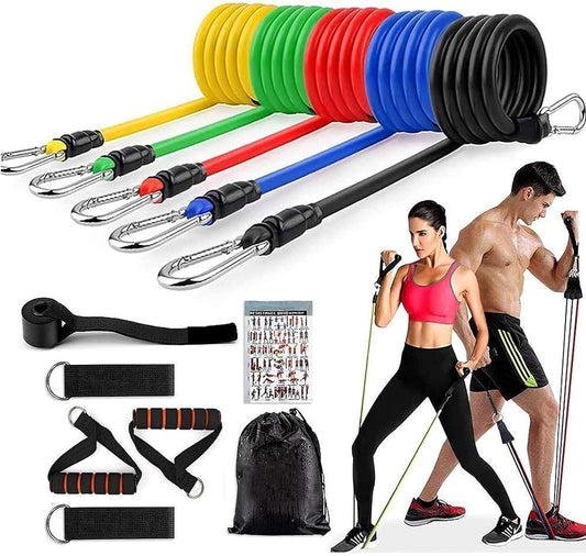 11 Piece Gym Power Resistance Band