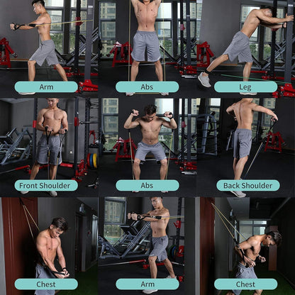 11 Piece Gym Power Resistance Band